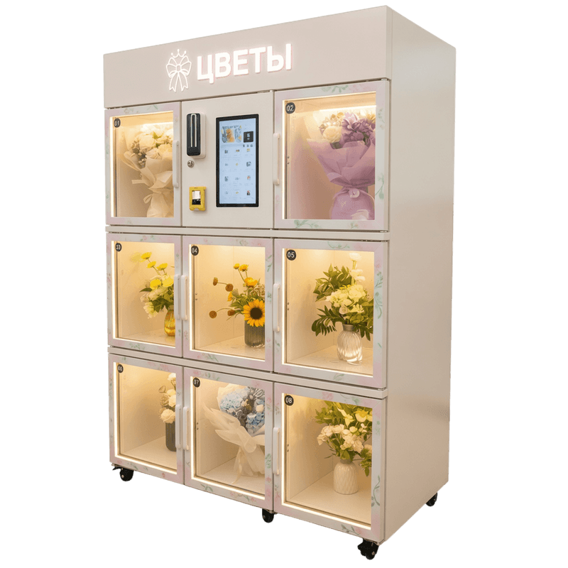 ЦВЕТОМАТ НА 8 ЯЧЕЕК. Фото № 1